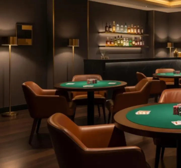 Elegáns lounge és klub enteriőr offline póker esthez